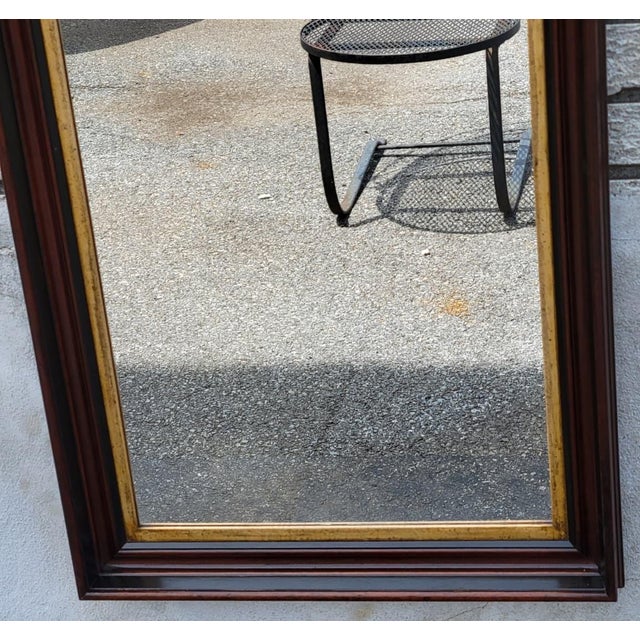 Antique 19th Century American Walnut Mirror Federal Style Gold Gilt Frame For Sale - Image 18 of 18