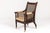 Brown Regency Mahogany Bergère Library Armchair in the style of Gillows For Sale - Image 8 of 8