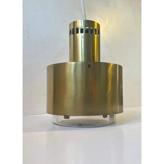 Mid-Century Nautical Princess Margrethe Pendant Lamp by Kay Kørbing for Lyfa, 1960s For Sale - Image 10 of 10