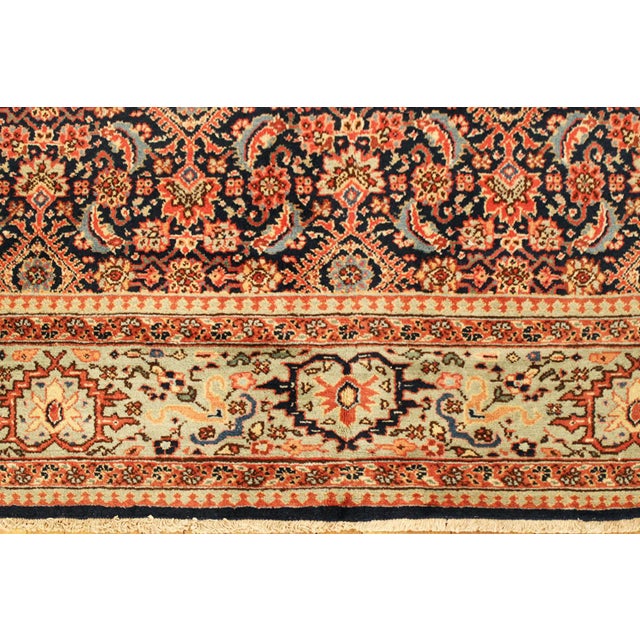 Antique Persian Tabriz Oriental Carpet in Room Size with Herati Design For Sale - Image 10 of 11