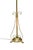 Arts & Crafts Brass Floor Lamp, 1900s For Sale - Image 3 of 12