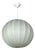 Large Vintage Cocoon Pendant Light from Goldkant Leuchten, 1960s For Sale