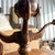 1950s Henredon Piecrust Mahogany Chippendale Style Coffee Table Claw & Ball Feet For Sale - Image 10 of 12