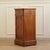 Antique Louis Philippe Bedside Table in Burr Walnut with Marble Top, 1860s For Sale - Image 9 of 14