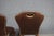 Pair of Theodore Alexander Leather Upholstered Cherry Side Chairs For Sale - Image 11 of 15