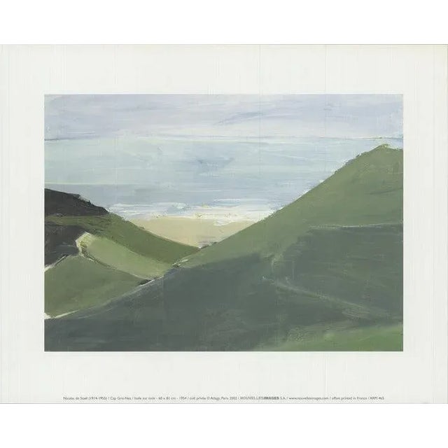 Artist: Nicolas De Stael Title: Cap Gris-Nez Year: 2002 Signed: No Medium: Offset Lithograph Paper Size: 9.5 x 11.75...