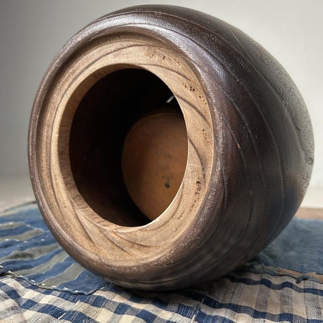 Vintage Japanese Maki-E Hibachi Fire Pot, 1950s For Sale - Image 9 of 10