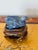 Vintage Blue Sodalite Stone Carved Duck Figurine on Stand For Sale In Miami - Image 6 of 6