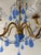 1910s Lavender Purple Opaline Drops Beads French One of a Kind Chandelier Rare For Sale - Image 5 of 10