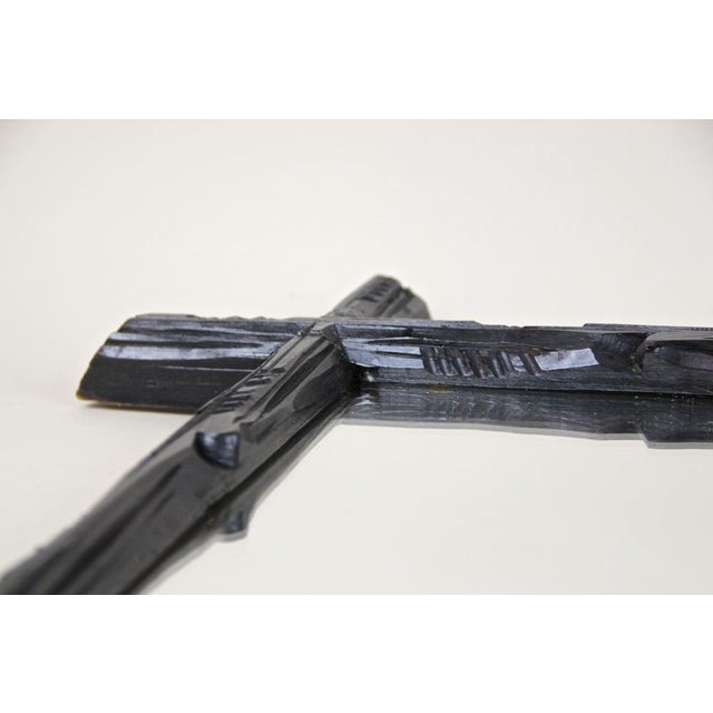 Austrian Black Forest Basswood Wall Mirror, 1880s For Sale - Image 14 of 16