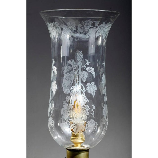 Chinese Style Kerosene Lamps with Birds, Set of 2 For Sale - Image 15 of 18