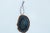 Set of six ornaments crafted from gold electroplated agate slices suspended from jewel tone metallic cord. Sizes, forms,...