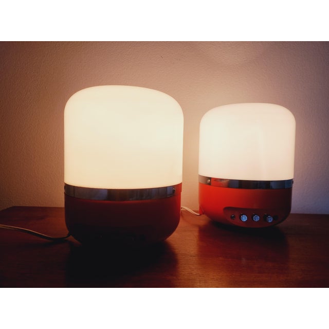 Mid-Century Table Lamps by Adriano Rampoldi, Italy, 1970s, Set of 2 For Sale - Image 12 of 18