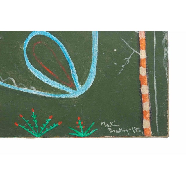 Martin Bradley, June Evening, Oil Painting, 1972 For Sale - Image 4 of 7