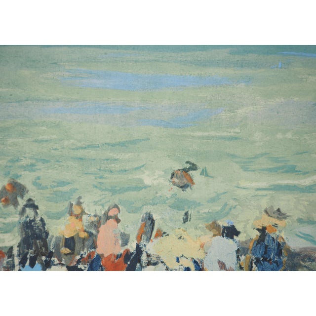 Albert Andre, The Beach, Lithograph and Stencil For Sale - Image 5 of 6