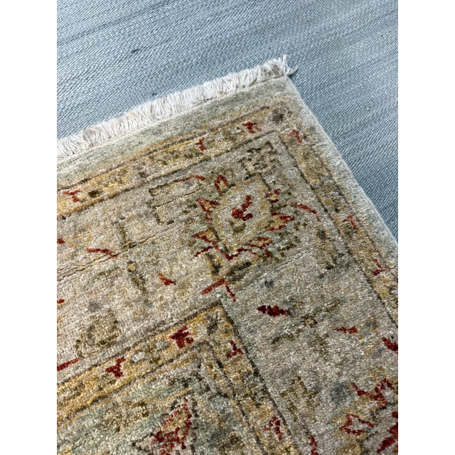4ft 11in × 5ft 3in Afghan Pakistani Chechen-Style Tribal Rug For Sale - Image 12 of 12