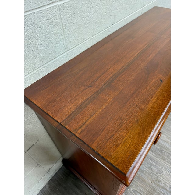 Vintage American Traditional or Country Style Mahogany Buffet Sideboard For Sale - Image 11 of 14