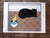 1970s Vintage Signed/Titled Will Barnet Lithograph "Cat and Canary" For Sale - Image 5 of 5