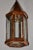 1930s Hanging Copper Lantern For Sale - Image 4 of 5