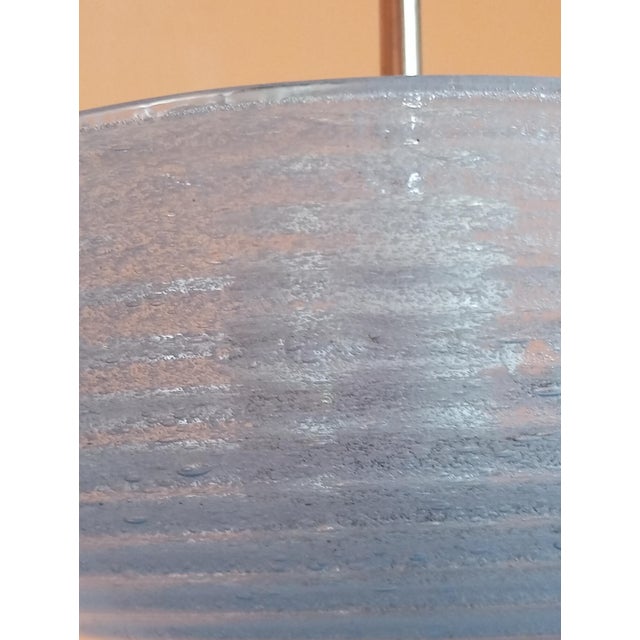 Pulegoso Light Blue Glass Chandelier by Barovier & Toso, Murano, 1960s For Sale - Image 4 of 16