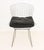 Modern Harry Bertoia Black Enameled Steel Wire Chair For Sale - Image 3 of 6