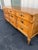 Vintage 9-Drawer Neoclassical Fruitwood and Burl Dresser For Sale - Image 11 of 12