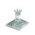 Glass René Lalique Fougeres Glass Candleholder - Pair For Sale - Image 7 of 8