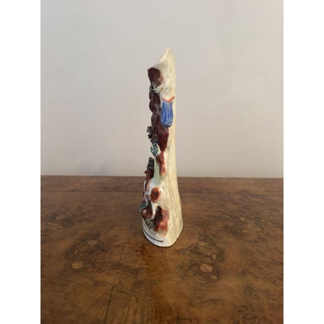 Late 19th Century Antique Victorian Staffordshire Figure, 1880 For Sale - Image 5 of 7