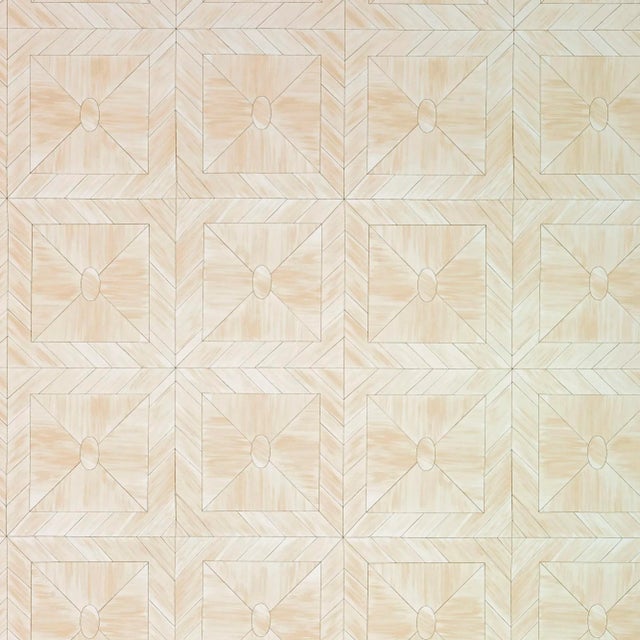 Bone Frame mimics the look of an heirloom accessory. This wallcovering echoes panels of bone inlay pieced by hand, and is...