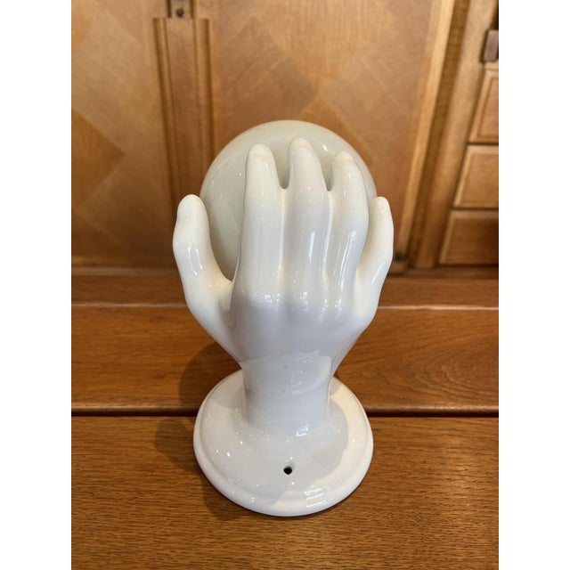 Ceramic Wall Light, 1970s For Sale - Image 9 of 9