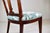 Mahogany Regency Desk/Side Chair in Brunschwig & Fils Steeplechase Upholstery For Sale - Image 9 of 10