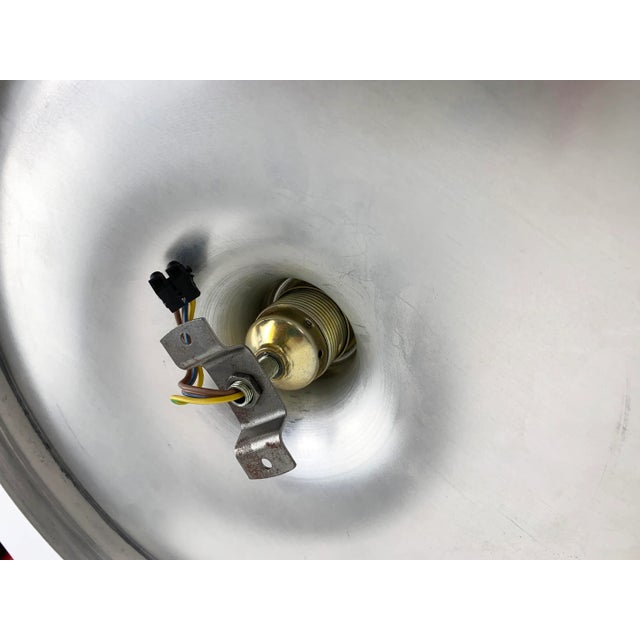 Mid-Century Modern German Flush Mount in the style of Charlotte Perriand, 1960s For Sale - Image 11 of 13