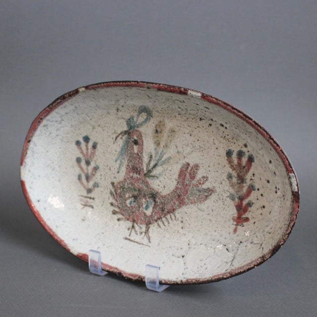 French Ceramic Tray by Gustave Reynaud, 1960s For Sale - Image 3 of 16