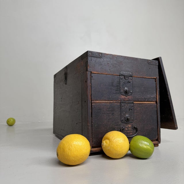 Contemporary Japanese Bunko Writing Chest, 1900s For Sale - Image 3 of 15