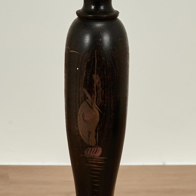 Antique Japanese Floor Lamp With Geisha Girl For Sale - Image 10 of 11