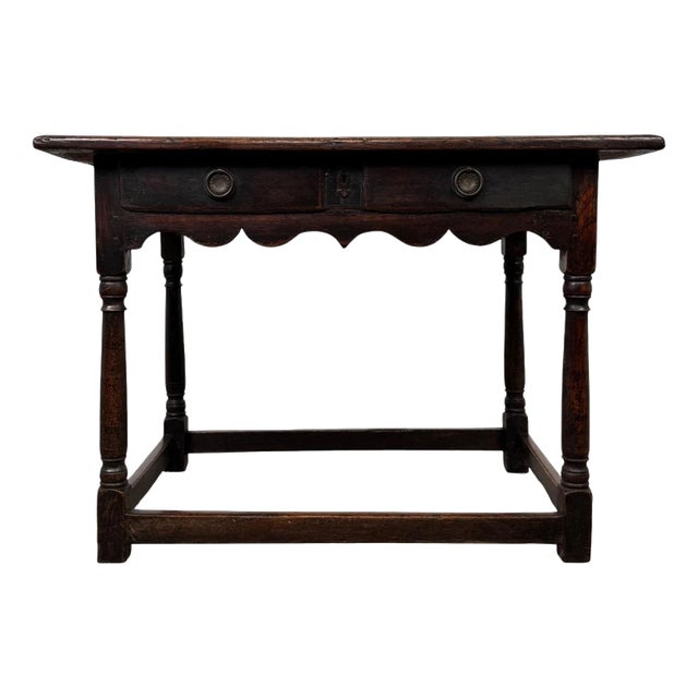 Antique English Georgian Golden Oak Tripod Tilt-Top Table, 1800s For Sale