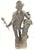 Large 34" Antique Grand Tour Mythological Roman Bronze Sculpture of Pan or a Youthful Faun For Sale - Image 12 of 18