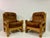 Set of Brutalist Armchairs in Oak, 1960s For Sale - Image 10 of 18