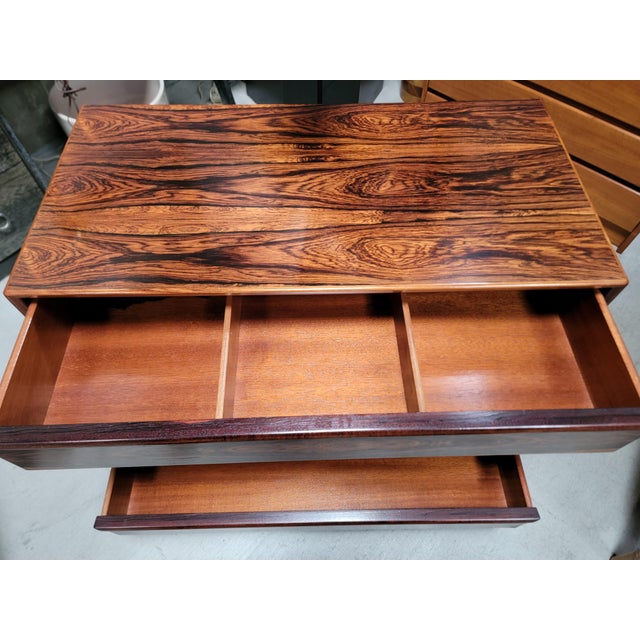 Rosewood Dresser by Westnofa Sweden 1960's For Sale - Image 11 of 15