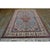 1940s Classic Blue Ground Medallion Vintage Isfahan Silk Foundation Carpet Rug For Sale In New York - Image 6 of 9