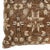 Rustic Vintage Turkish Rug Pillow For Sale - Image 3 of 5