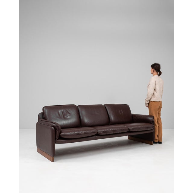 Mid 20th Century 1970s Swiss De Sede DS. 61 Leather Sofa For Sale - Image 5 of 18