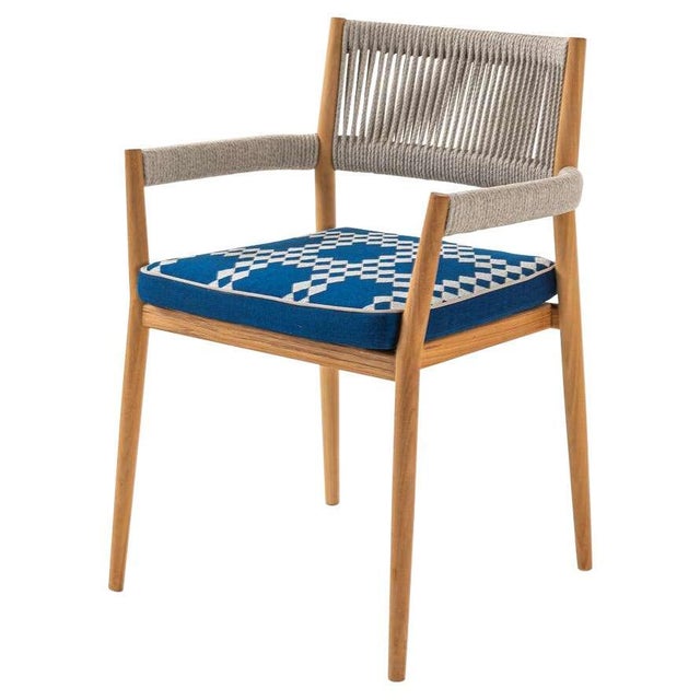 Blue Italian Dine Out Sedia Armchair by Rodolfo Dordoni for Cassina, 2022 For Sale - Image 8 of 8