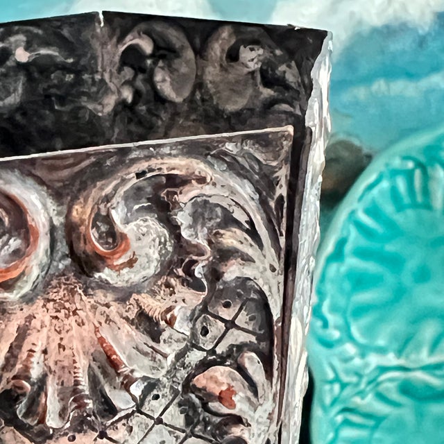 Vintage Repousse Silverplate Flute Vase by Barbour Silver Co. For Sale - Image 12 of 12