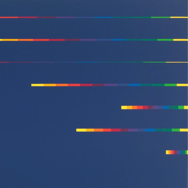 Paolo Minoli, Verso cose o persone lontane, Acrylic on Canvas, 1988 For Sale - Image 6 of 11