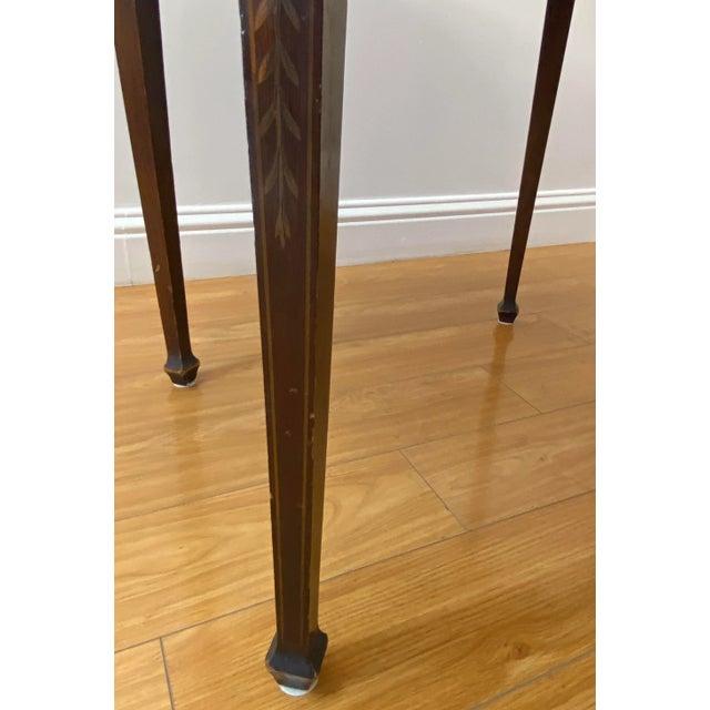 18th to 19th Century Adam Style Inlay Federal Center Table For Sale - Image 12 of 13