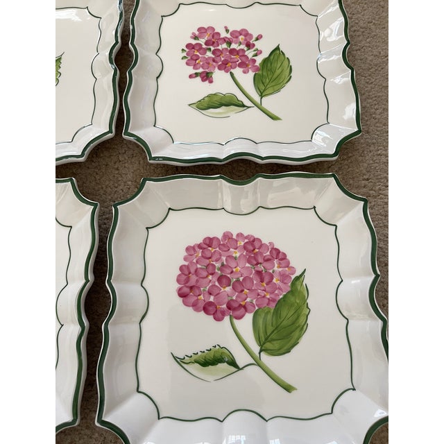 Vintage Pink Floral Decorative Wall PlateA Set Chairish