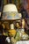 1970s Vintage Portuguese Chandelier Fábrica Sant'Anna Ceramic Art 5 Light W/Chain For Sale - Image 5 of 15