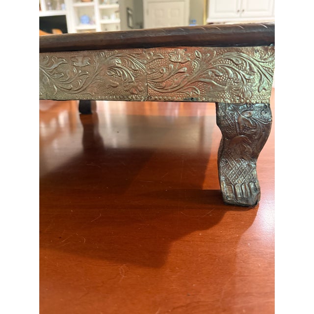 Anglo Raj 1950's Table Top Chess Board, India For Sale In Charlotte - Image 6 of 12