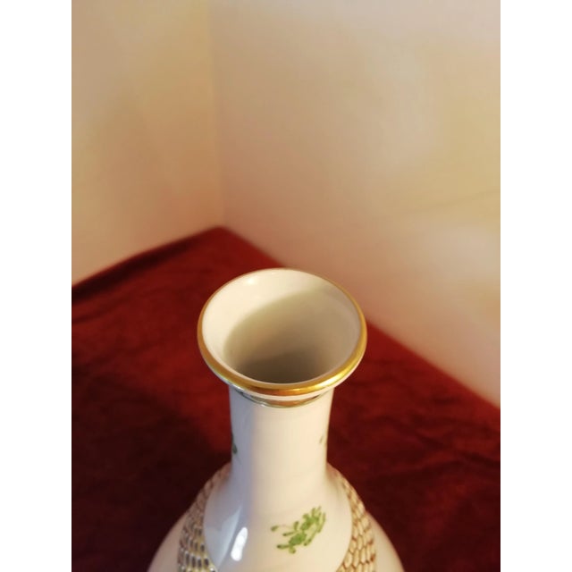 Chinese Bouquet Herend Vase, Hungary For Sale - Image 10 of 12